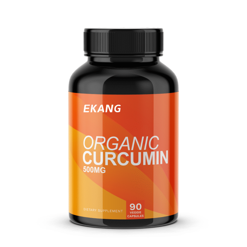 Organic Curcumin 500mg Capsules bottle