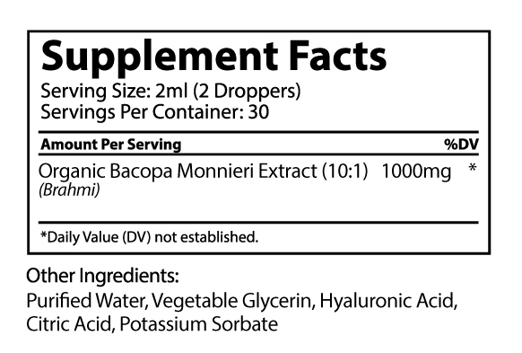 BCL-017: Bacopa Monnieri (Focus, Memory, Cognition)