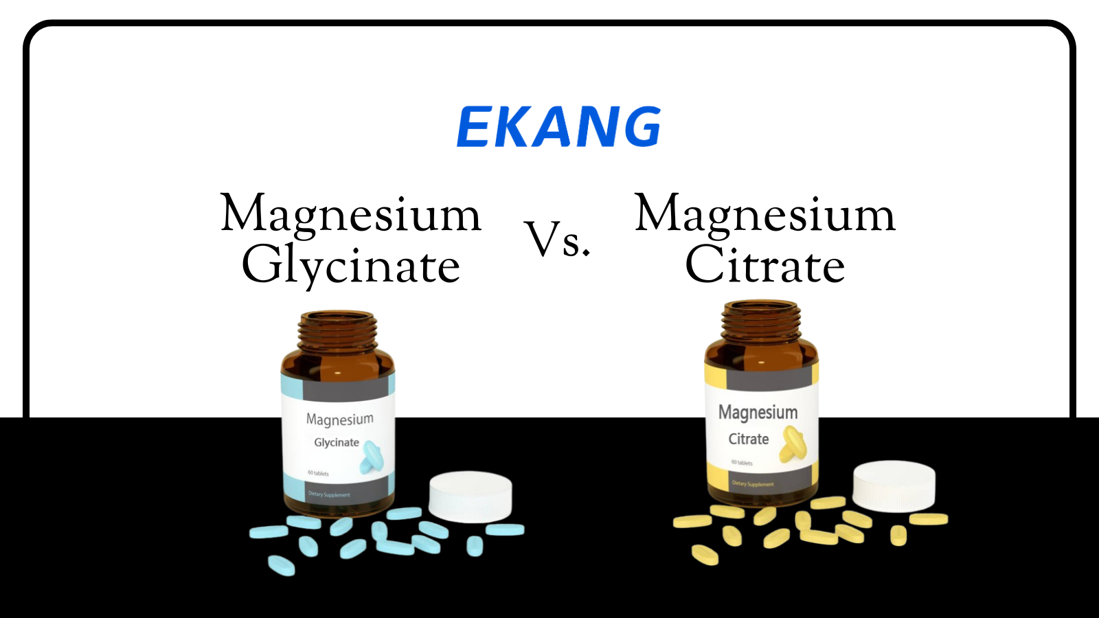 Magnesium Glycinate vs. Citrate
