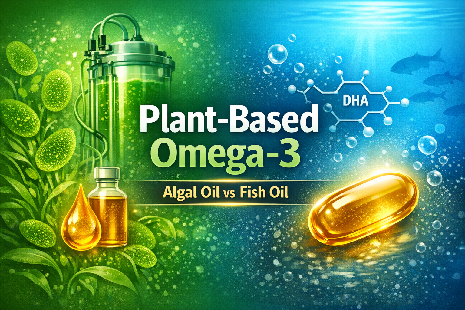 Algal oil vs fish oil
